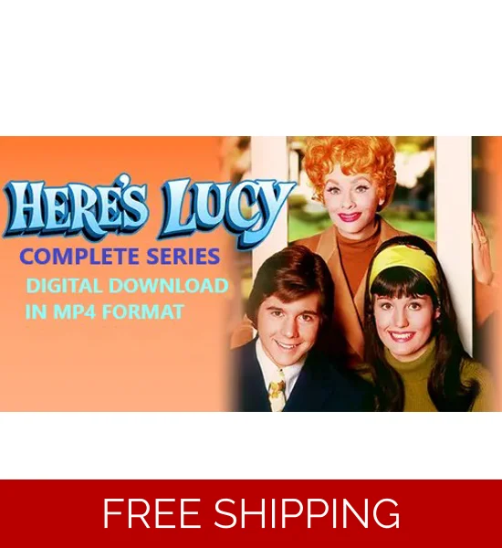 DIGITAL DOWNLOAD - Here's Lucy (1968) - The Complete Studio Print Collection